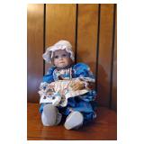 1993 Virginia E Turner Doll "Raggedy Andy"
