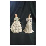 2 Lenox Porcelain Figurines.