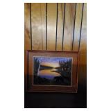 Bear Scene Print Picture