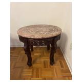 Victorian Style Mable End Table