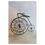 Metal Tricycle Yard Decoration