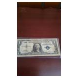 Silver Certificate 1 Dollar Bill 1957B Series