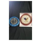 2 Wall Clocks.