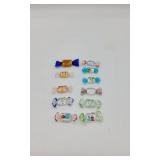 11 Pieces Of Murano Candy.