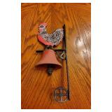 Outdoor Rooster Bell