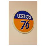 Union 76 Round Metal Sign