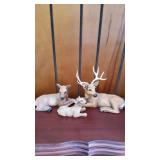 HOMCO Home Interior Deer Family