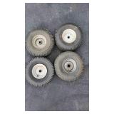 (4) Lawnmower Tires & Rims
