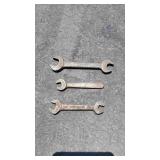 3 Vintage Wrenches