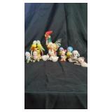 11 Ceramic Figurines.