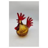 Murano Hand Blown Rooster.