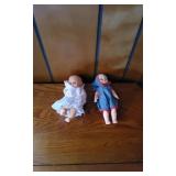 2 1960s Dolls