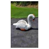Concrete Swan Planter