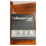 Three Ring Binder W/ 46 Sheets of Baseball Cards