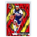 Jordan Clarkson Red Seismic Mosaic #/299