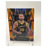 Stephen Curry Orange Flash Prizms