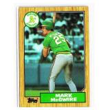 Mark McGwire 1987 Topps #366 Rookie