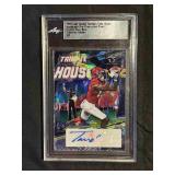 Traeshon Holden Autographs Gold Crystal #/1