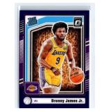 Bronny James Jr. Purple