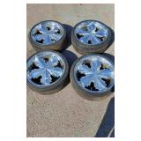 4 Status Rims W/Tires