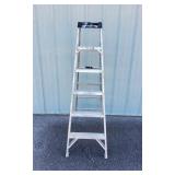 Werner Aluminum 6ft. Step Ladder