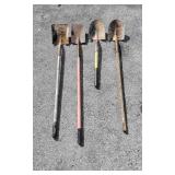4 Shovels