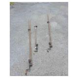 3 Heavy Duty Bar Clamps