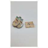 "Today By Benrus" Hoops & Lapel Pin