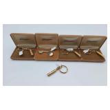 "Simmons" Gold & Silver Toned Key Rings