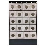 US Liberty Head "V" Nickels 1907-1912