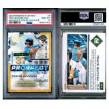 Travis Bazzana Gold Cracked Ice /10 PSA10