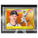 Zac Veen gold Refractor Rookie /50