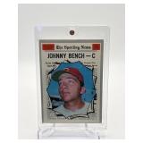 Johnny Bench 1970 Topps