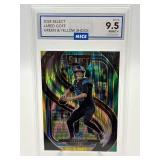Jared Goff Green & Yellow Prizm Shock