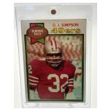 O.J. Simpson 1979 Topps