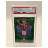 Jayden Daniels Mosaic Green RC PSA 9