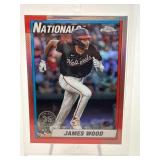 James Wood 1990 Topps Baseball 35th Anniversary