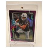 Brock Bowers Future Stars Pink Refractor #/250