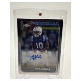Adonai Mitchell Rookie Auto