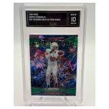 Marvin Harrison Jr. Fireworks Green Prizm GMA 10