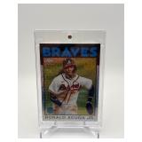 Ronald Acuna Jr. 1986 Anniversary Chrome