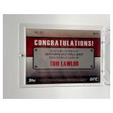 Tom Lawlor Fighter Relics Black #/88