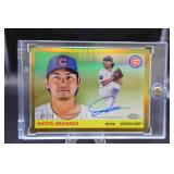 Shota Imanaga Gold Auto /50
