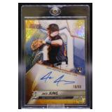 Jace Jung Gold Speckle Refractor Auto /50