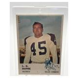 L.G. Dupre 1961 Fleer