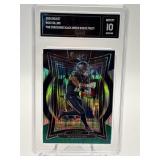 Nico Collins Black & Green Prizm Shock GMA 10