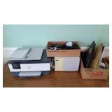 HP Office Jet 8215e Printer & Misc. Computer Items