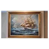 "Sailng Ships" By K. Hermann