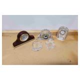 Crystal Desk Clocks.