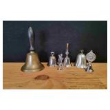 Tray Lot Of Bells.